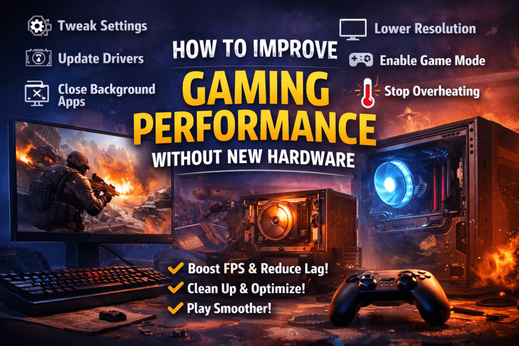 How to Improve Gaming Performance Without Buying New Hardware