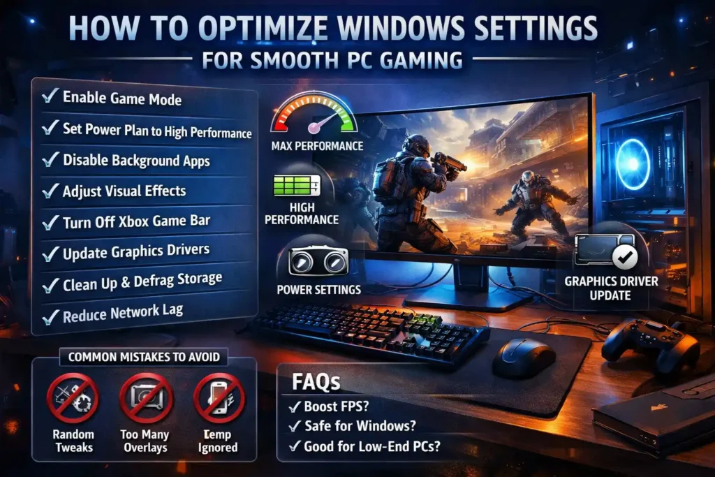 How to Optimize Windows Settings for Smooth PC Gaming (Step-by-Step Guide)