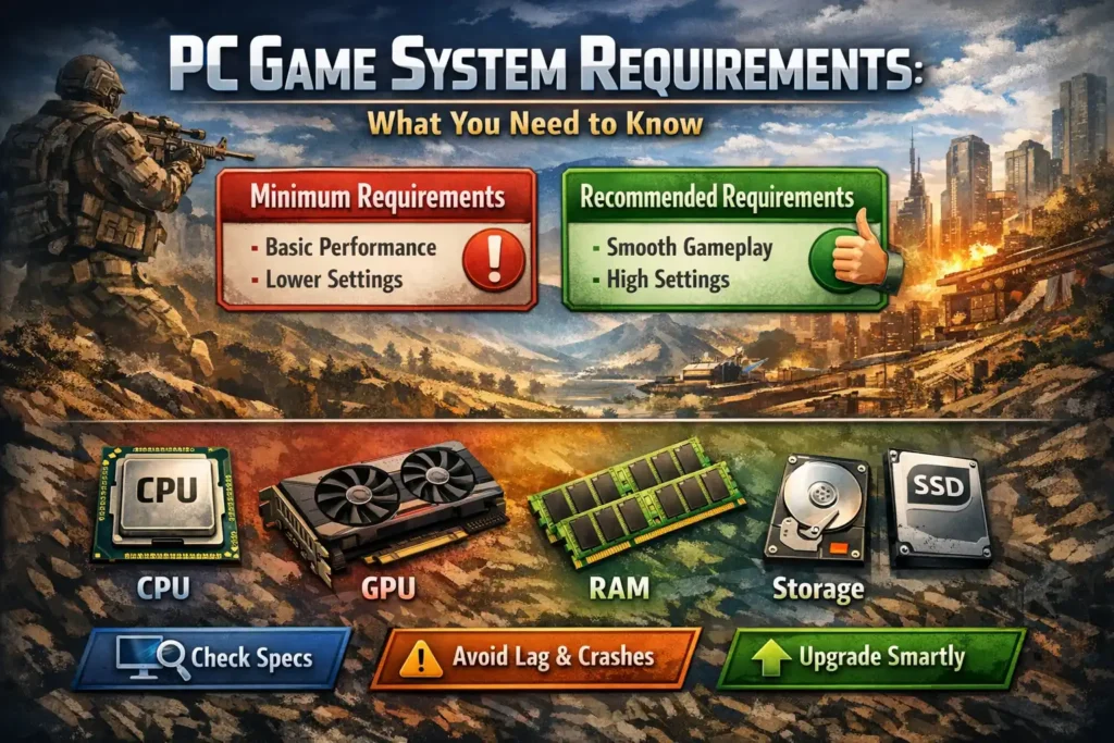 PC Game System Requirements Explained What You Need to Know Before Playing