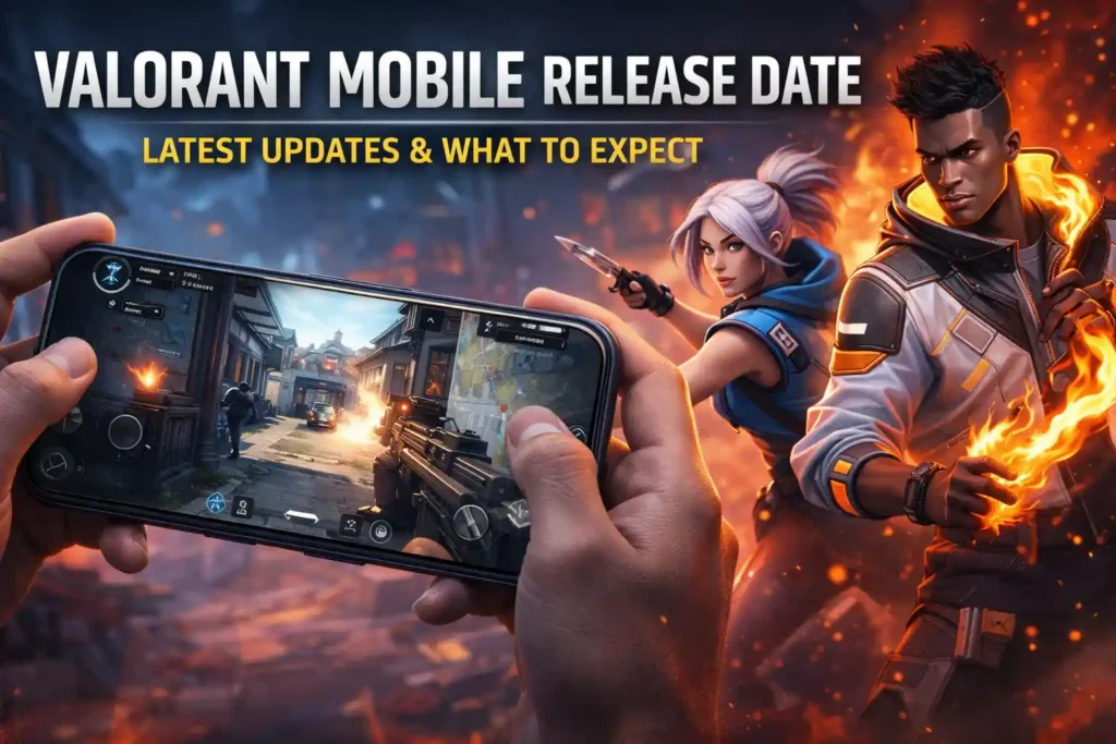 Valorant Mobile gameplay preview on smartphone